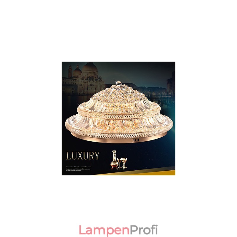 Moderne Luxus 9Moderne Kristall Deckenleuchte Absorbieren Kuppel Licht Durchmesser 80CM
