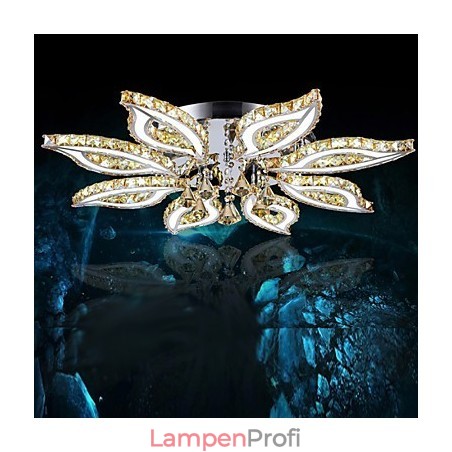 Moderne zeitgenössische Unterputzmontage aus Metall