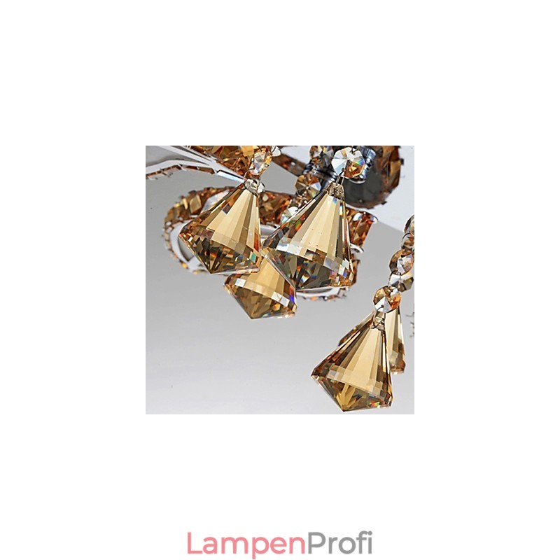 Moderne zeitgenössische Unterputzmontage aus Metall