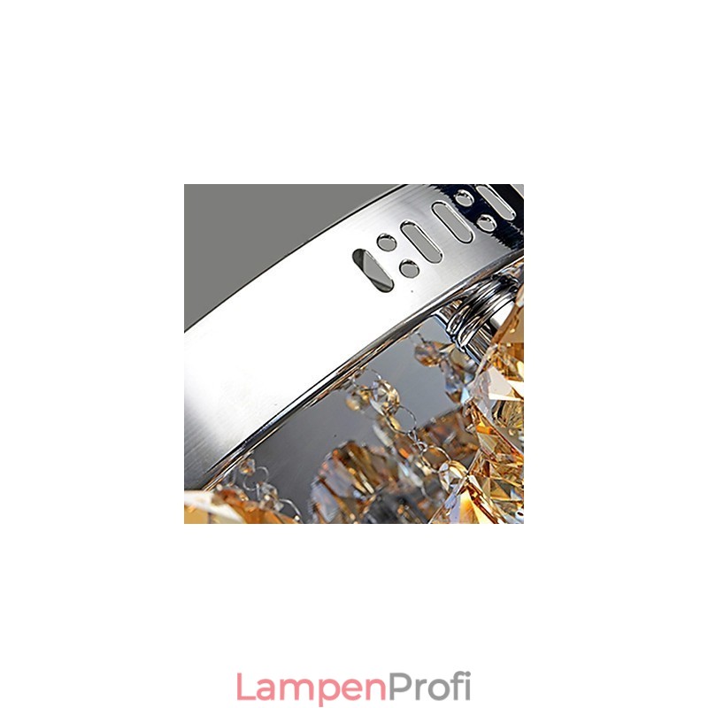 Moderne zeitgenössische Unterputzmontage aus Metall