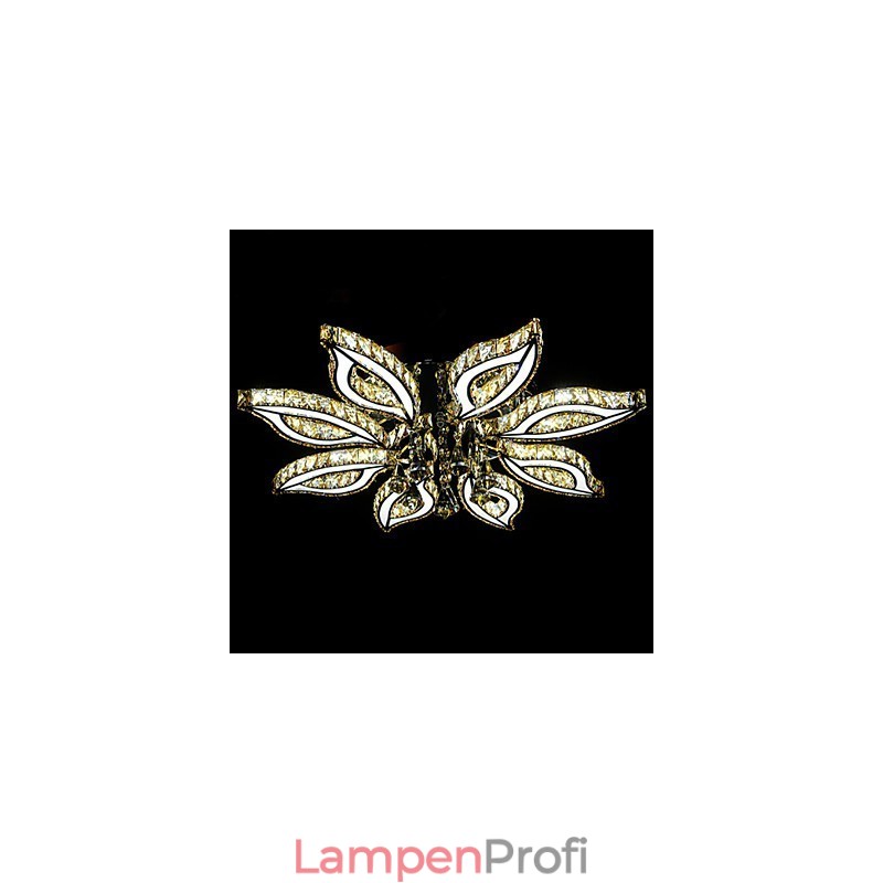 Moderne zeitgenössische Unterputzmontage aus Metall