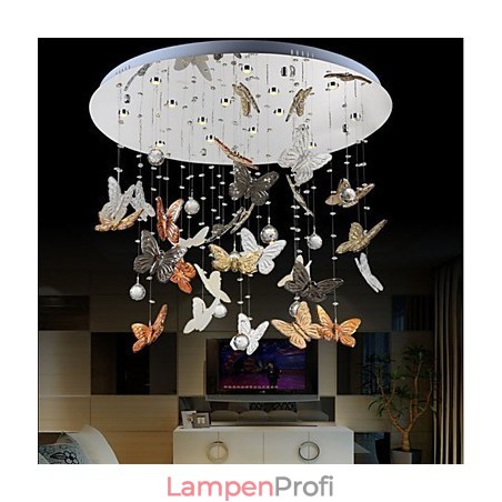 Kristalllampe Runder Schmetterling Kristalllampe Kristalllampe Runder Schmetterling Kristalllampe