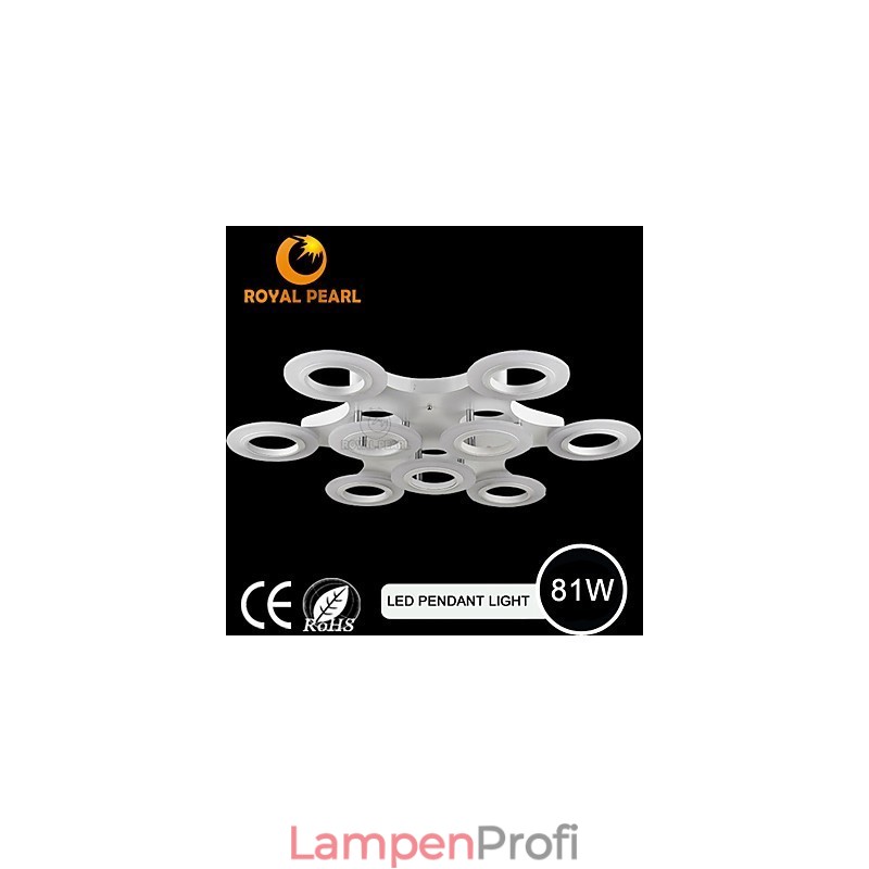 Warmweiße, heiß verkaufte Kreis-Pendelleuchte für Einkaufszentrum