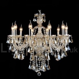 Cognac Kristall Farbe Pendelleuchte Kristall Modern Zeitgenössisch Traditionell Klassisch Retro Laterne Land