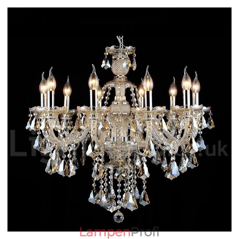 Cognac Kristall Farbe Pendelleuchte Kristall Modern Zeitgenössisch Traditionell Klassisch Retro Laterne Land