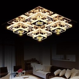 Flush Mounted Crystal Modern Contemporary Living Bett Kinder
