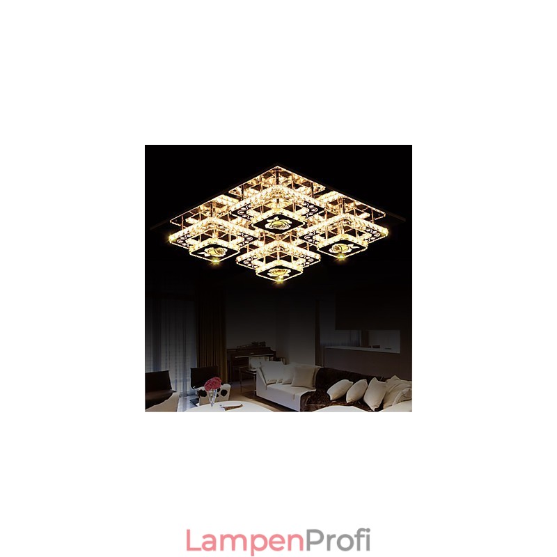 Flush Mounted Crystal Modern Contemporary Living Bett Kinder