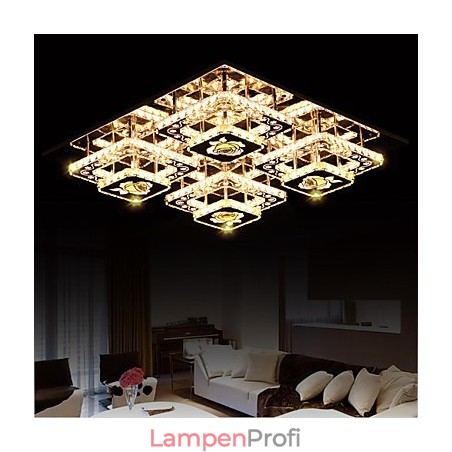 Flush Mounted Crystal Modern Contemporary Living Bett Kinder