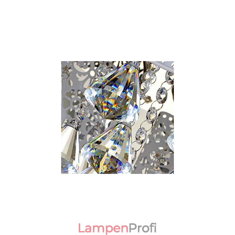 Flush Mount Crystal Modern Contemporary Metal