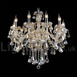 Cognac Kristall Farbe Pendelleuchte Kristall Modern Zeitgenössisch Traditionell Klassisch Retro Laterne Land