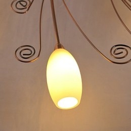 Künstlerische Aluminium-Unterputzleuchten mit 12 Lichtern