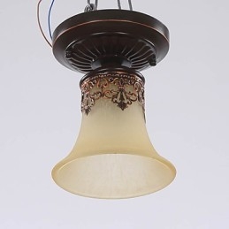 Europa Typ Stil Ländlichen Klassischen Absorbieren Kuppel Licht Lampe