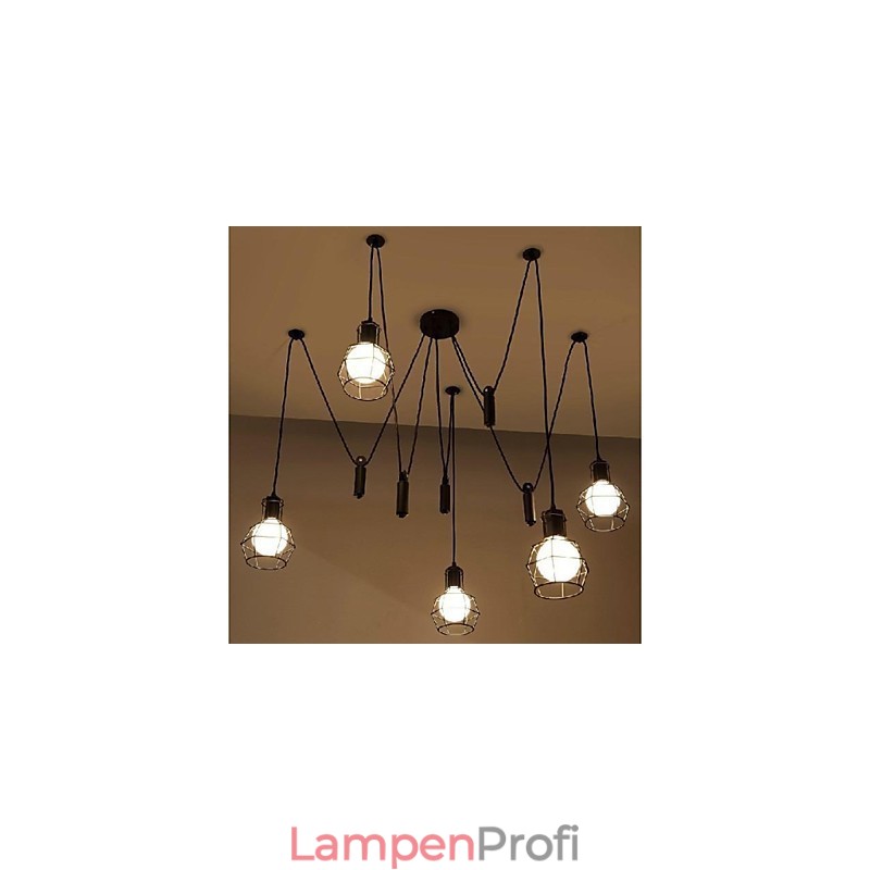 Traditionelle Klassische Vintage Retro Laterne Land Mini Stil Malerei Metall Anhänger Licht Esszimmer