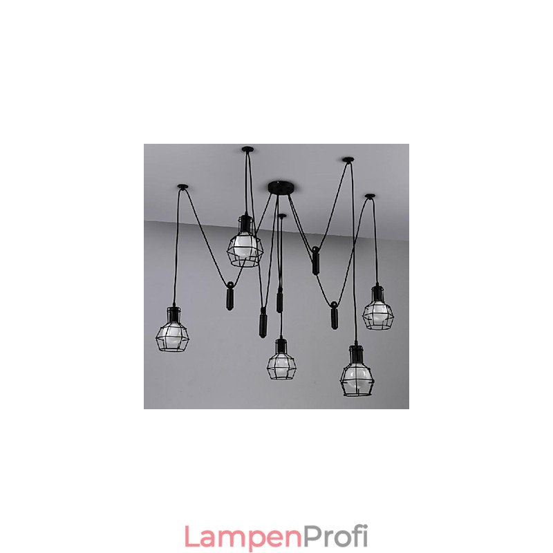 Traditionelle Klassische Vintage Retro Laterne Land Mini Stil Malerei Metall Anhänger Licht Esszimmer