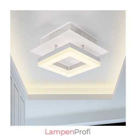 Moderne, zeitgenössische Deckenleuchte aus Acryl, 9 W Moderne, zeitgenössische Deckenleuchte aus Acryl, 9 W