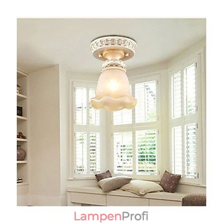 Traditionelle, klassische Einbaustrahler im Mini-Stil mit Malerei aus Kunstharz