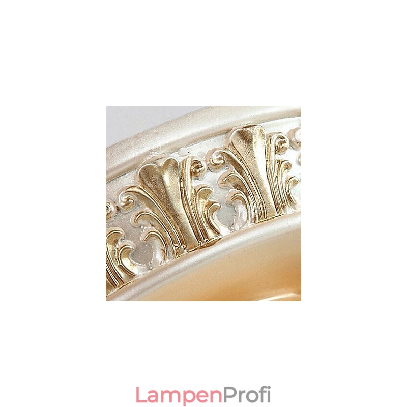 Traditionelle, klassische Einbaustrahler im Mini-Stil mit Malerei aus Kunstharz