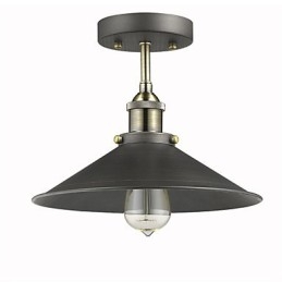 Vintage Mini Edison Deckenleuchte 1 Licht Metall Unterputzmontage