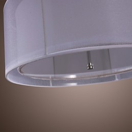 Moderne Deckenleuchte aus Acryl mit 3 Lichtern im Zylinderdesign