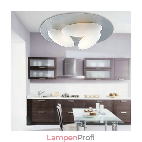 Nature Inspired Minimalist Ceiling Light With 3 Eggs Shade Nature Inspired Minimalist Ceiling Light With 3 Eggs Shade