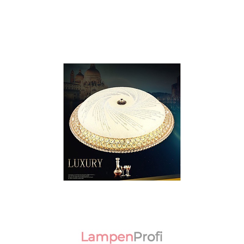 Moderne Luxus Kristall Licht Absorbieren Dome Licht SMD Doppel Farbe Durchmesser 50CM