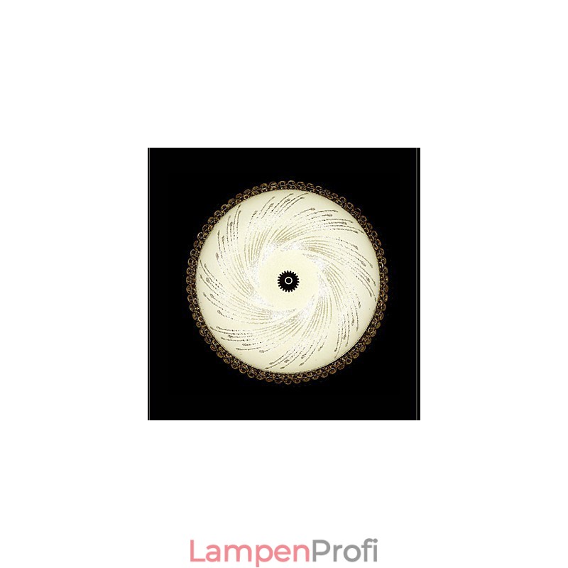 Moderne Luxus Kristall Licht Absorbieren Dome Licht SMD Doppel Farbe Durchmesser 50CM