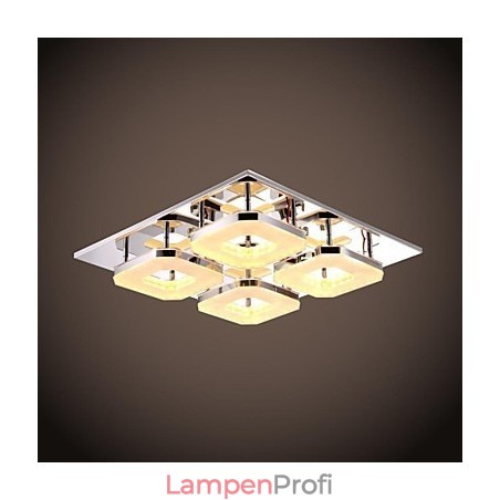 Acryl Unterputz 4 Licht Moderne Acryl Galvanik Edelstahl Acryl Unterputz 4 Licht Moderne Acryl Galvanik Edelstahl