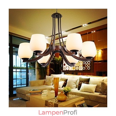 Traditioneller klassischer Kronleuchter aus Metall im Mini-Retro-Stil