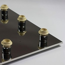 Moderne zeitgenössische Malerei Metall Unterputz