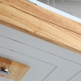 Moderne zeitgenössische Mini-Stil Malerei Holz Bambus Unterputz