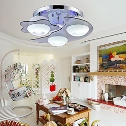 Unterputz 3 Lichter Moderne Mode Vertraglich Weiß Edelstahl Metall