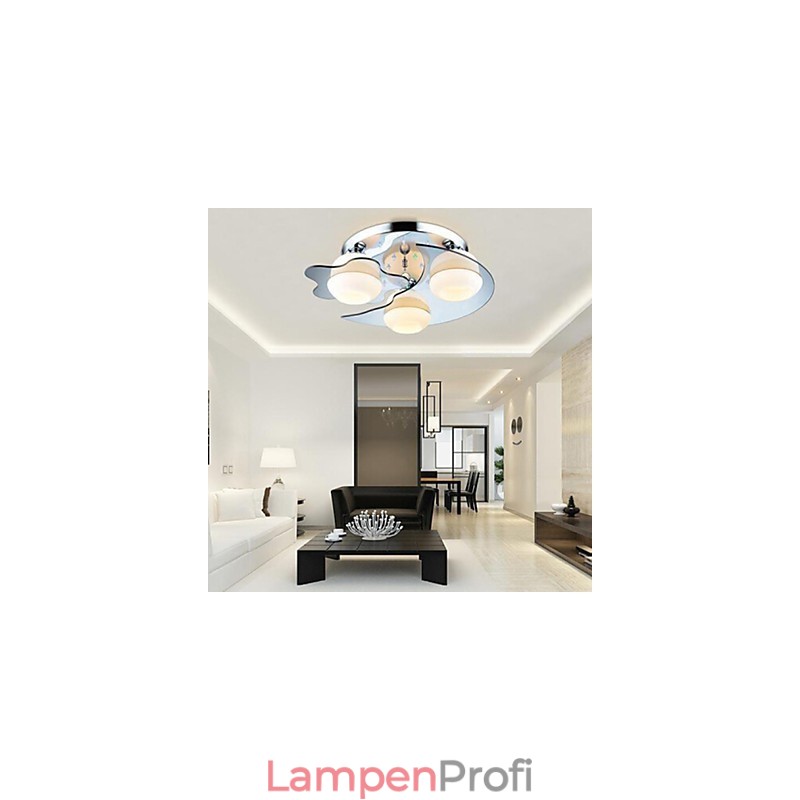 Unterputz 3 Lichter Moderne Mode Vertraglich Weiß Edelstahl Metall