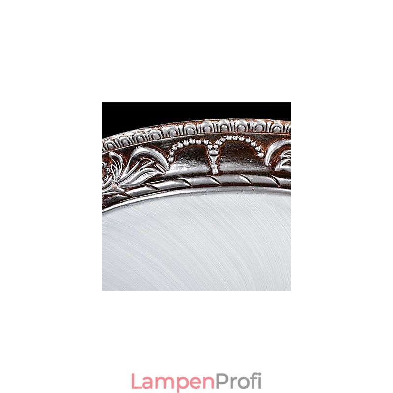 Deckenleuchte Glas Harz Silber Carving Retro Europäischen Klassischen