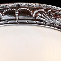 Deckenleuchte Glas Harz Silber Carving Retro Europäischen Klassischen