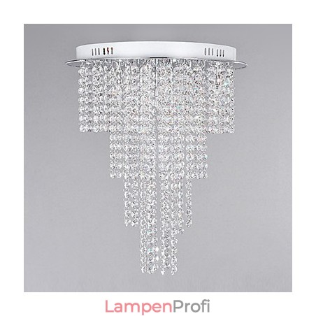 Kristall Deckenleuchte 8 Licht Moderne Metall Galvanisierung Kristall Deckenleuchte 8 Licht Moderne Metall Galvanisierung