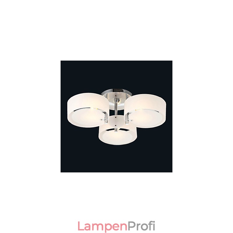 Deckenleuchte Modern Zeitgenössisch 3 Lichter Metall