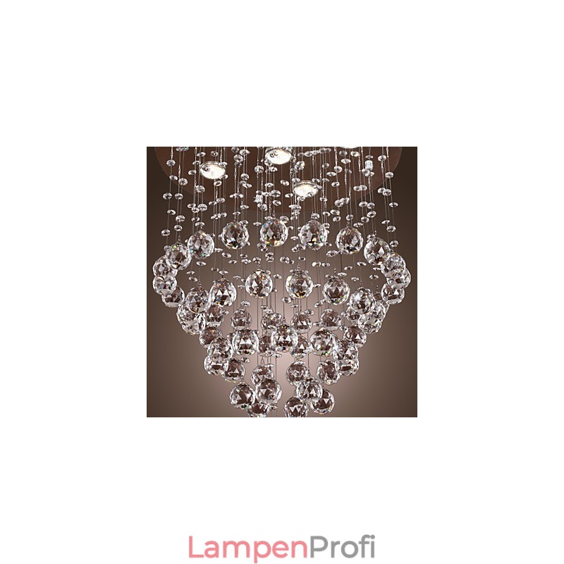 Kristall-Kronleuchter mit 5-flammigem Design (K9-Kristall)