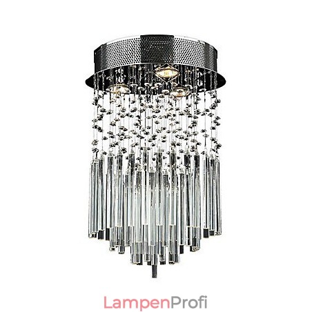 Moderne zeitgenössische Kristall galvanisierte Metall Flush Mount Moderne zeitgenössische Kristall galvanisierte Metall Flush Mount