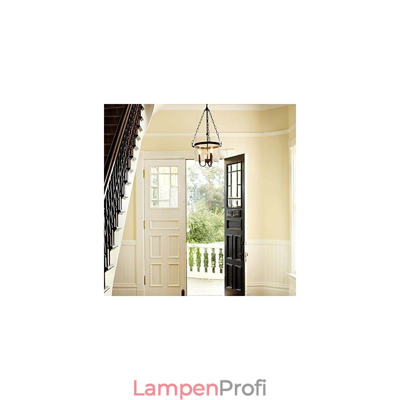 Traditioneller klassischer galvanisierter Kronleuchter im Mini-Stil im Vintage-Stil