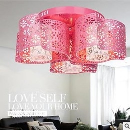 Schmiedeeisen runde licht Warm wind 3 absorbieren dome licht