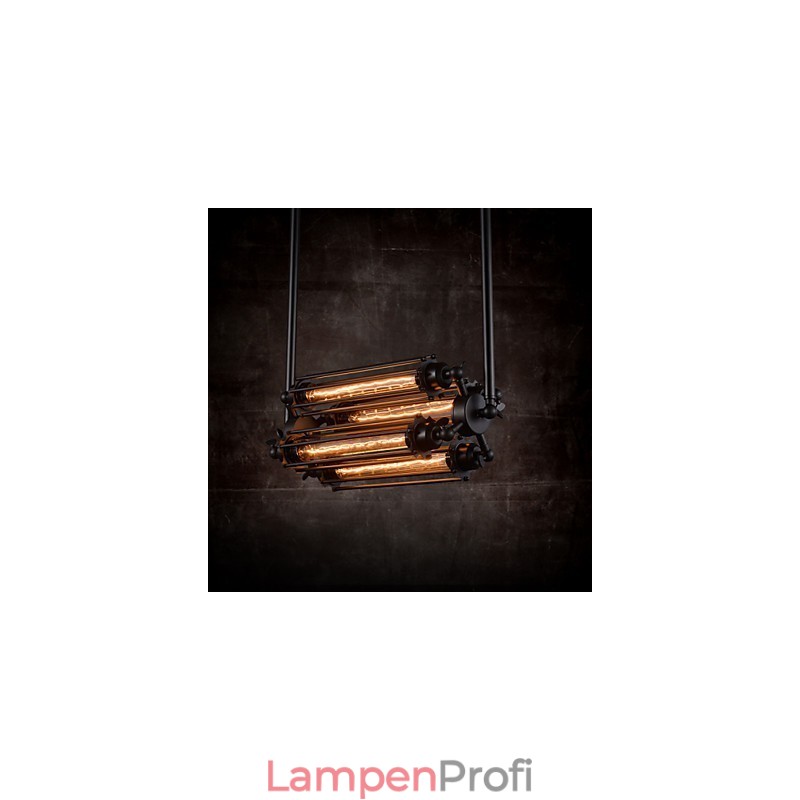 Rustic Lodge Retro Mini Style Electroplated Metal Chandelier