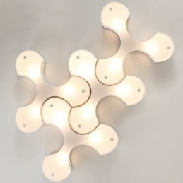 Bidesen Einfache Europäische Stil Moderne Beleuchtung Lampen Große Kleeblatt Decke Lampen