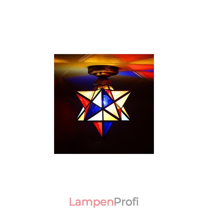 Künstlerische Individualität Kreative Veranda Moderne Sterne Absorbieren Kuppel Licht Lampe