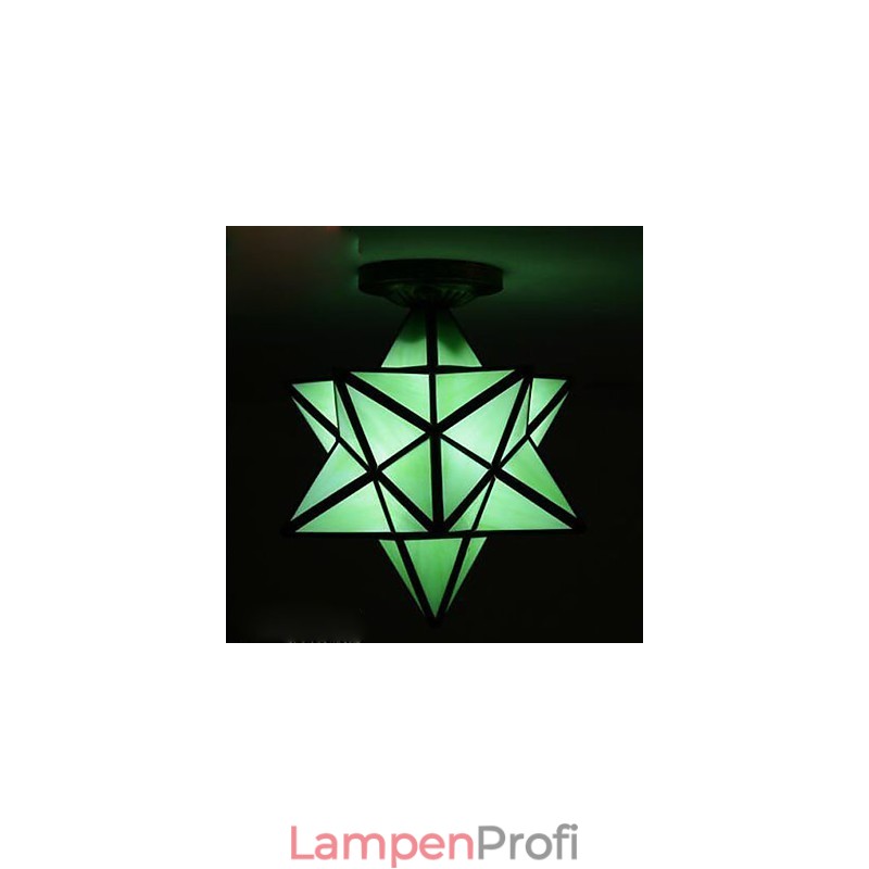 Künstlerische Individualität Kreative Veranda Moderne Sterne Absorbieren Kuppel Licht Lampe