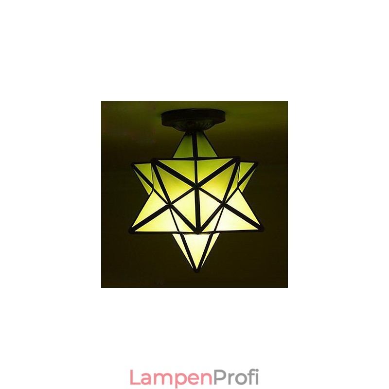 Künstlerische Individualität Kreative Veranda Moderne Sterne Absorbieren Kuppel Licht Lampe