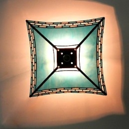 29,5 CM Die Mittelmeer Veranda Schwalbenschwanz Die Zu Absorbieren Dome Licht Lampe