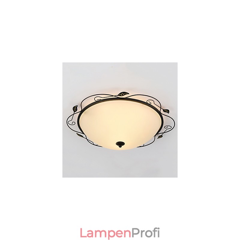 32CM Europa Typ Stil Ländlichen Klassischen Absorbieren Dome Licht Lampe