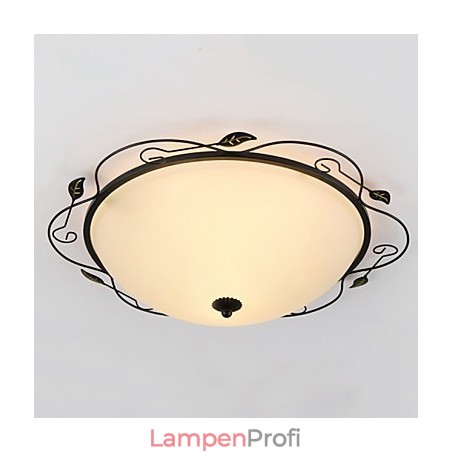 32CM Europa Typ Stil Ländlichen Klassischen Absorbieren Dome Licht Lampe