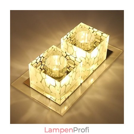 27*15*5CM Kristall Decke Lampe Scheinwerfer SMD 6W Kreative Lampe Rohr Licht Bunte Farbe Dome licht 27*15*5CM Kristall Decke Lampe Scheinwerfer SMD 6W Kreative Lampe Rohr Licht Bunte Farbe Dome licht