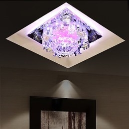 Quadratische Pockenlampe Licht Kristall Licht Kreative Kuppel Licht Rohr Lampe Licht